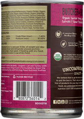 CASTOR & POLLUX: Dog Food Can Organic Butcher and Bushel Turkey Carrots, 12.7 oz