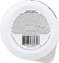CASTOR & POLLUX: Dog Food Turkey Quinoa  Carrot Stew, 3.5 oz