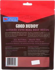 CASTOR & POLLUX: Good Buddy Sausage Cuts Dog Treats Real Beef Recipe 5 Oz