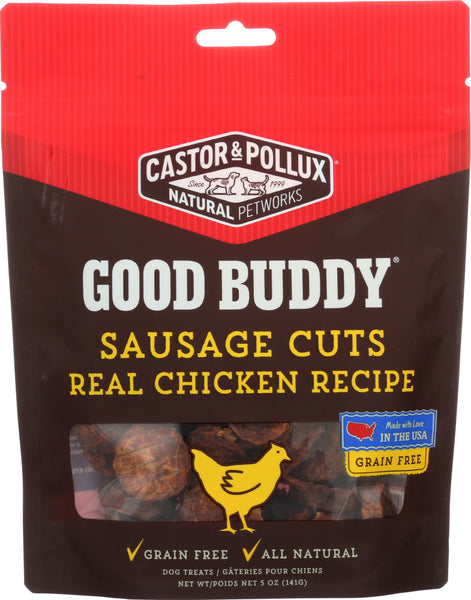 CASTOR & POLLUX: Good Buddy Sausage Cuts Real Chicken Recipe 5 Oz