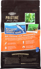 CASTOR & POLLUX: Pristine Grain Free Wild Caught Salmon & Chickpea Recipe 4 Lb