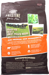 CASTOR & POLLUX: Dog Food Dry Pristine Grain Free Beef Raw, 10 lb