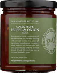 HARRY & DAVID: Pepper and Onion Relish, 10 oz