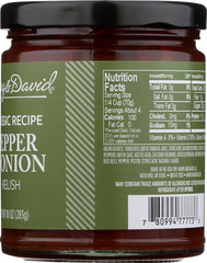 HARRY & DAVID: Pepper and Onion Relish, 10 oz