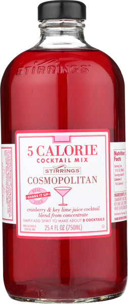 STIRRINGS: 5 Calorie Cosmopolitan Mix, 750 ml