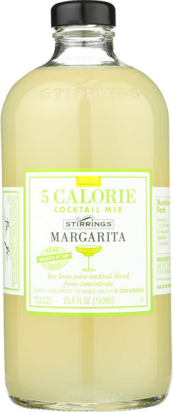 STIRRINGS: 5 Calorie Margarita Mix, 750 ml