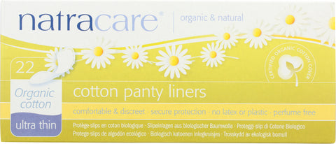 NATRACARE: Ultra Thin Panty Liners, 22 pc