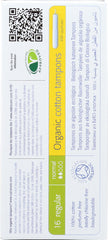 NATRACARE: Organic Cotton Tampons With Applicator Regular, 16 Tampons