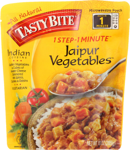 TASTY BITE: Jaipur Vegetables, 10 oz