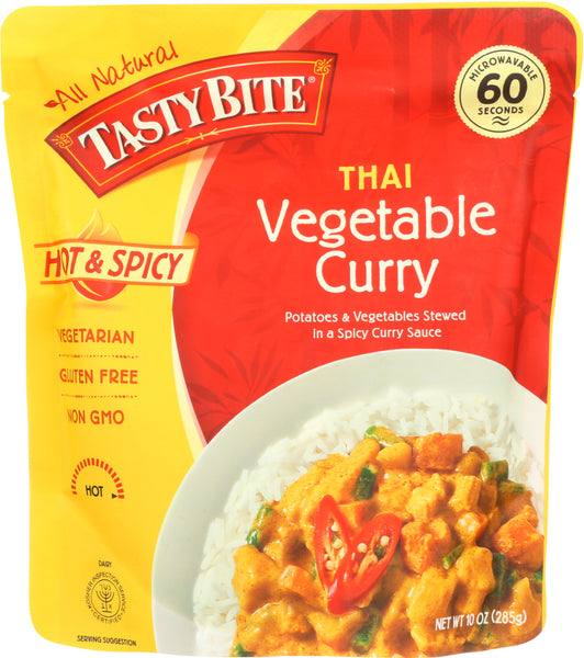 TASTY BITE: Entree Pouch Thai Vegetable Curry, 10 oz