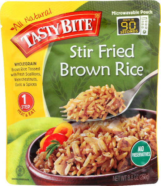 TASTY BITE: RICE STIR FRIED BROWN (8.800 OZ)