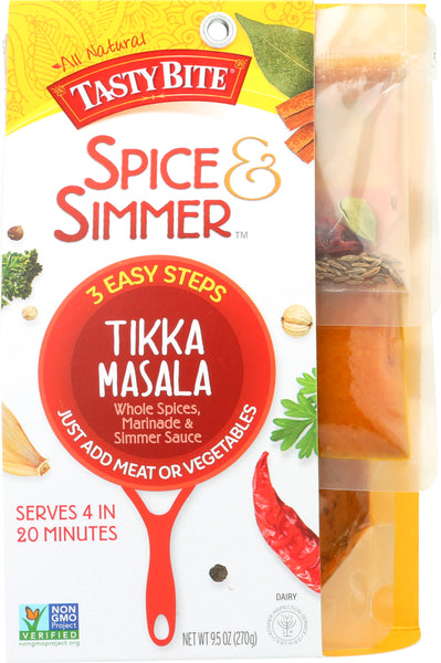 TASTY BITE: Spice & Simmer Tikka Masala, 9.52 oz