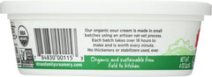 STRAUS: Organic Sour Cream, 8 oz