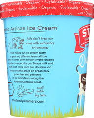 STRAUS: Cookies And Cream Ice Cream, 32 oz