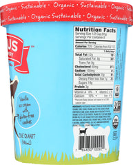 STRAUS: Cookies And Cream Ice Cream, 32 oz