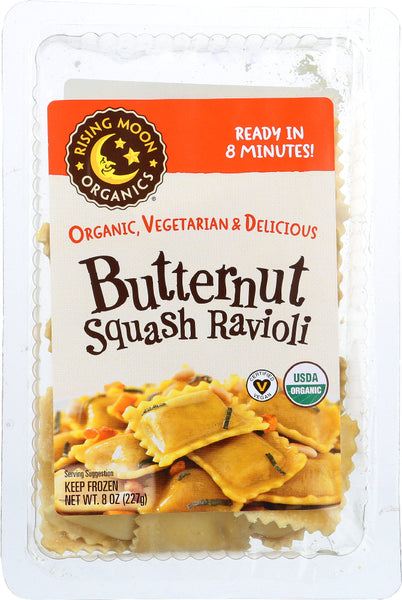 RISING MOON: Organics Butternut Squash Ravioli, 8 oz