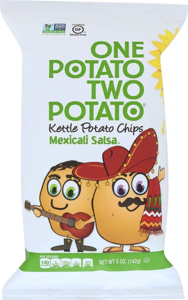 ONE POTATO TWO POTATO: Chips Kettle Mexicali Salsa, 5 oz