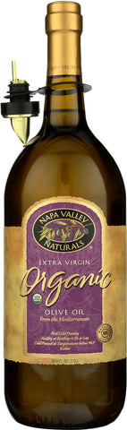 NAPA VALLEY NATURALS: Organic Extra Virgin Olive Oil, 50.8 oz