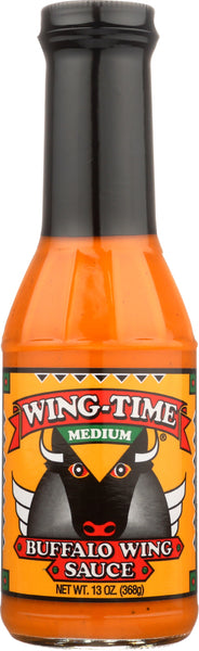 WING TIME: Buffalo Wing Sauce Medium, 13 oz