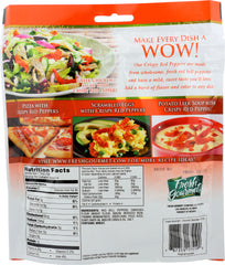 FRESH GOURMET: Crispy Red Peppers Lightly Salted 3.5 Oz