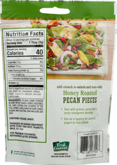 FRESH GOURMET: Pecan Pieces Honey Roasted, 3.5 Oz