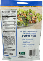 FRESHGOURMET: Walnut Pieces Glazed, 3.5 oz