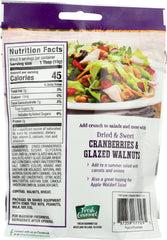 FRESH GOURMET: Cranberries And Glazed Walnuts, 3.5 Oz