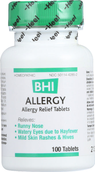 HEEL BHI: Allergy Homeopathic Medication, 100 Tablets