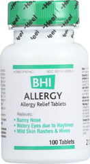 HEEL BHI: Allergy Homeopathic Medication, 100 Tablets