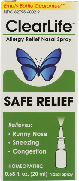 MEDINATURA: ClearLife Allergy Relief Spray, 0.68 oz