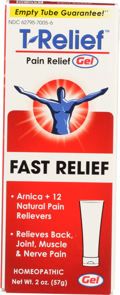 T-RELIEF: Pain Relief Gel, 1.76 oz