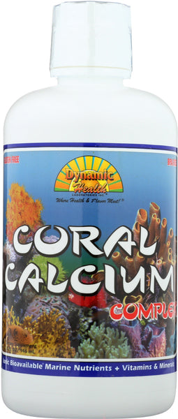 DYNAMIC HEALTH: Coral Calcium Complex Liquid, 32 oz