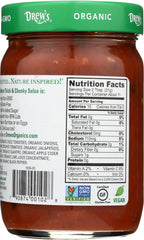 DREW'S: Organic Thick & Chunky Medium Salsa, 12 oz