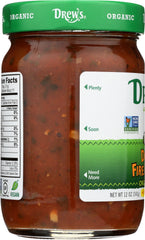 DREWS ALL NATURAL: Organic Double Fire Roasted Salsa, 12 oz