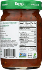 DREWS ALL NATURAL: Organic Double Fire Roasted Salsa, 12 oz
