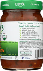 DREWS ALL NATURAL: Organic Double Fire Roasted Salsa, 12 oz
