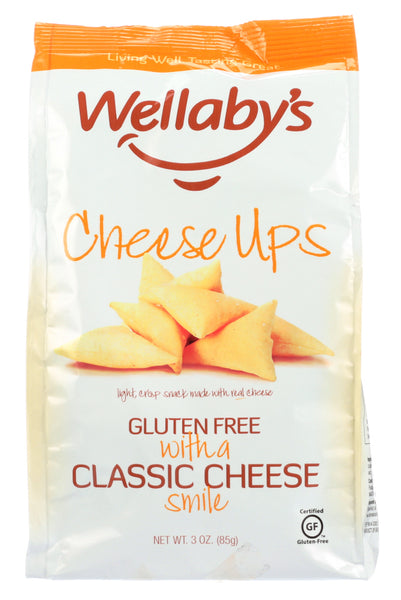 WELLABY'S: Cheese Ups Gluten Free Classic Cheese, 3 oz