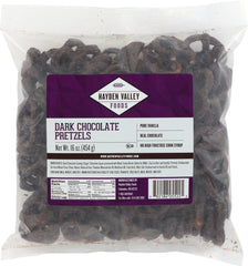 TROPICAL: Dark Chocolate Pretzels, 16 oz