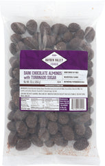 TROPICAL: Dark Chocolate Almonds with Turbinado Sugar, 16 oz