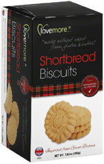 LOVEMORE: Biscuit Shortbread Gluten Free, 7.05 oz