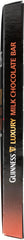 GUINNESS: Luxury Milk Chocolate Solid Bar, 3.17 oz