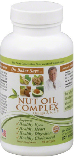 DR BAKER: Nut Oil Complex Supplement, 60 cp