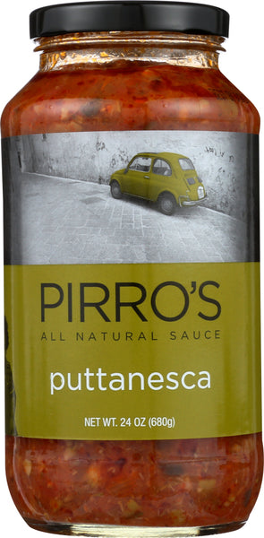PIRROS SAUCE: Sauce Puttanesca, 24 oz