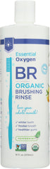 ESSENTIALOXYGEN: Organic Brushing Rinse Peppermint, 16 oz