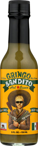 GRINGO BANDITO: Green Hot Sauce, 5 fl oz
