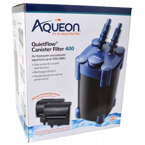 Aqueon QuietFlow Canister Filter 400