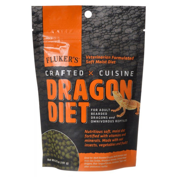 Flukers Crafted Cuisine Dragon Diet - Adults