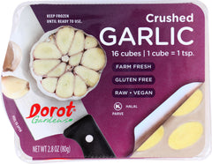 DOROT: Frozen Crushed Garlic, 2.80 oz
