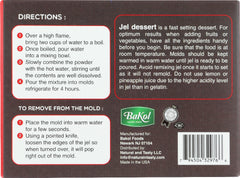 BAKOL: 100% Natural Jel Dessert Strawberry, 3 oz