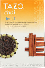 TAZO: Tea Chai Decaffeinated, 1.9 oz